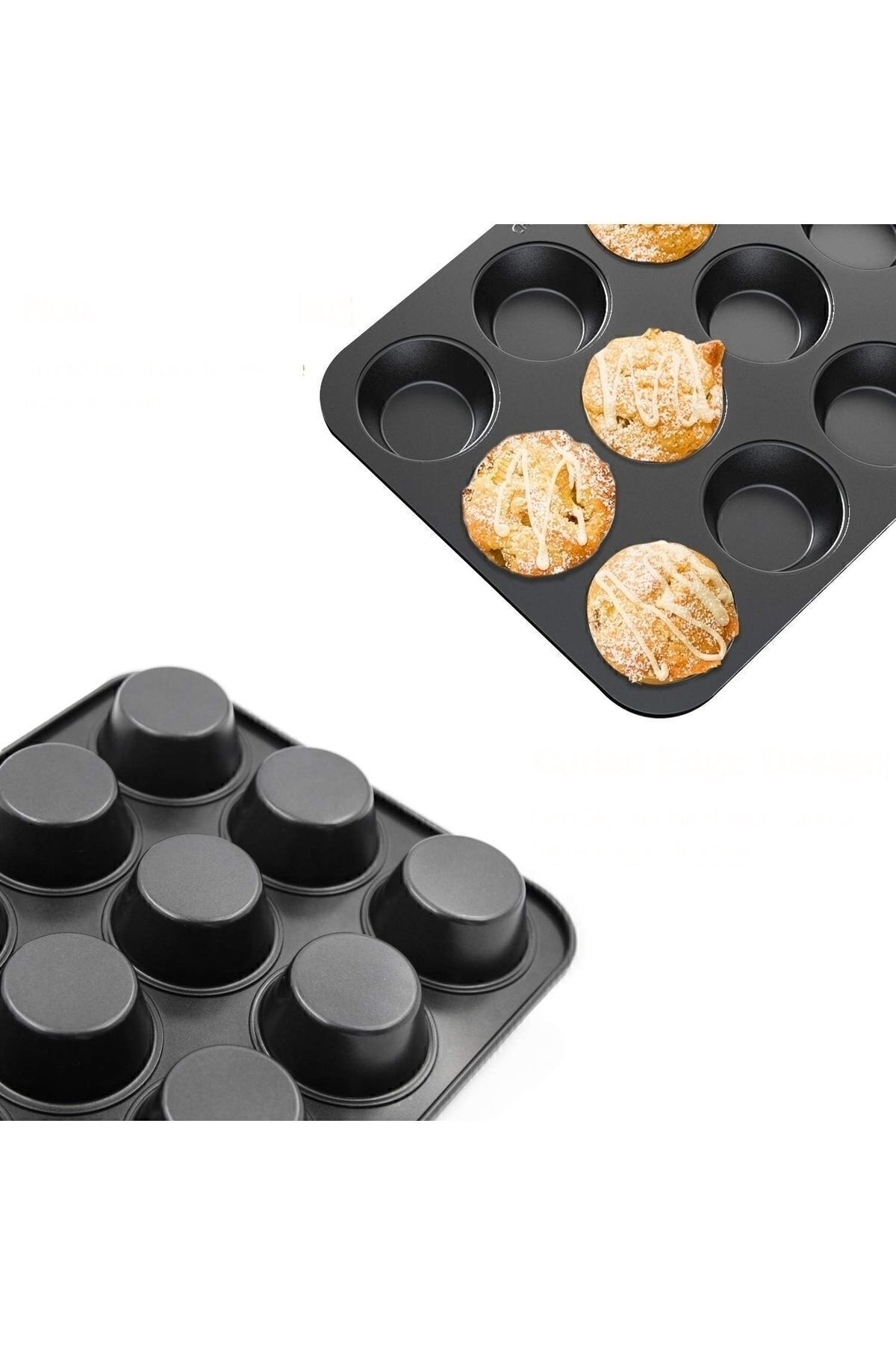 Transformacion 12 Li Muffin Kalıbı S.Sebastiani Design