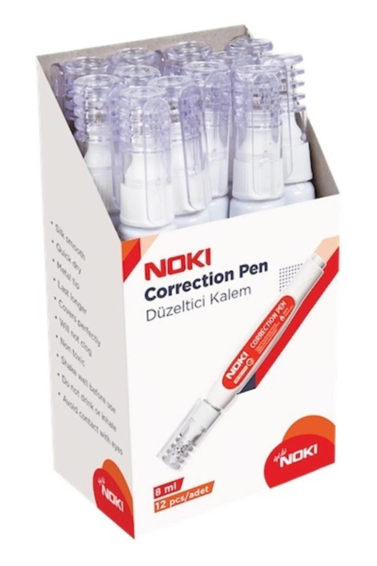 12 Li Paket Kalem Daksil (KALEM TİPİ SIVI SİLİCİ)