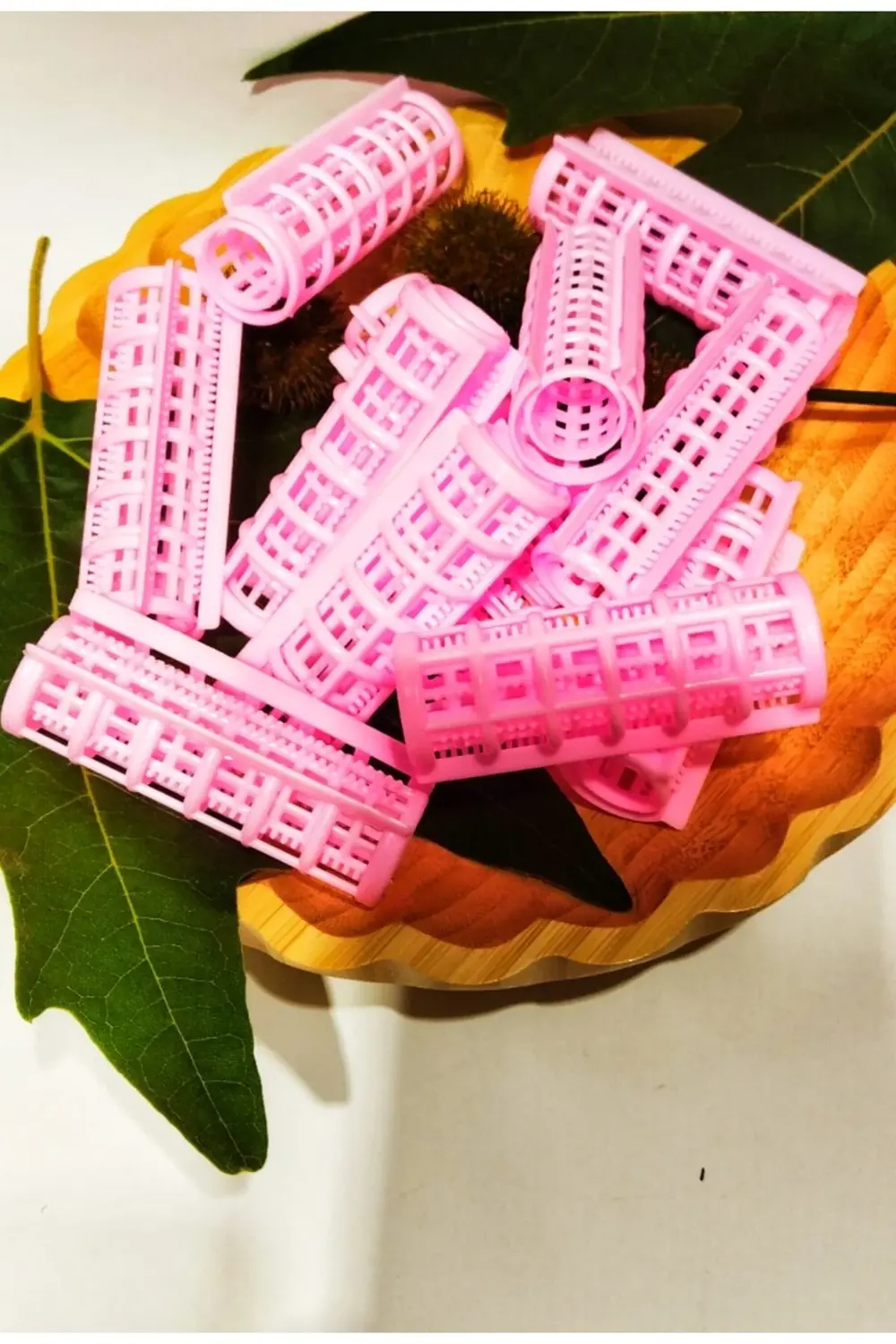 12 Li Renkli 20 mm Lüks Saç Bigudi