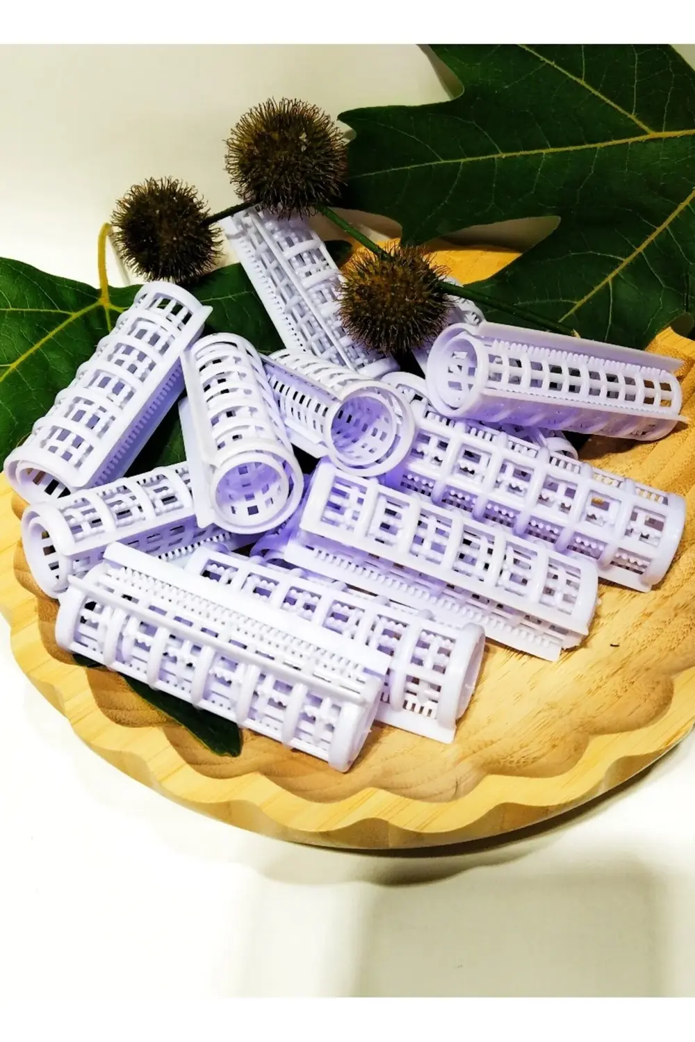 12 Li Renkli 20 mm Lüks Saç Bigudi