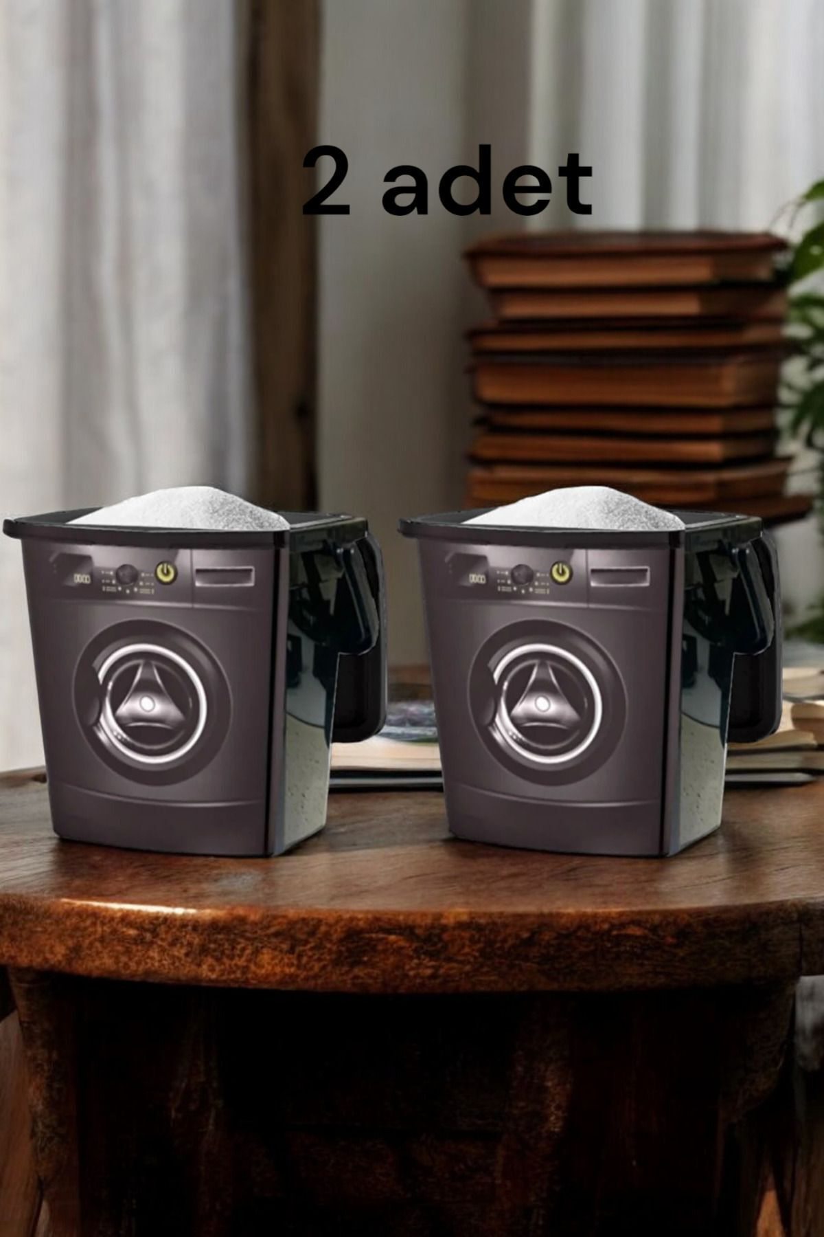 12 Litre Dekoratif Deterjanlık Deterjan Kutusu Deterjan Kabı - 6