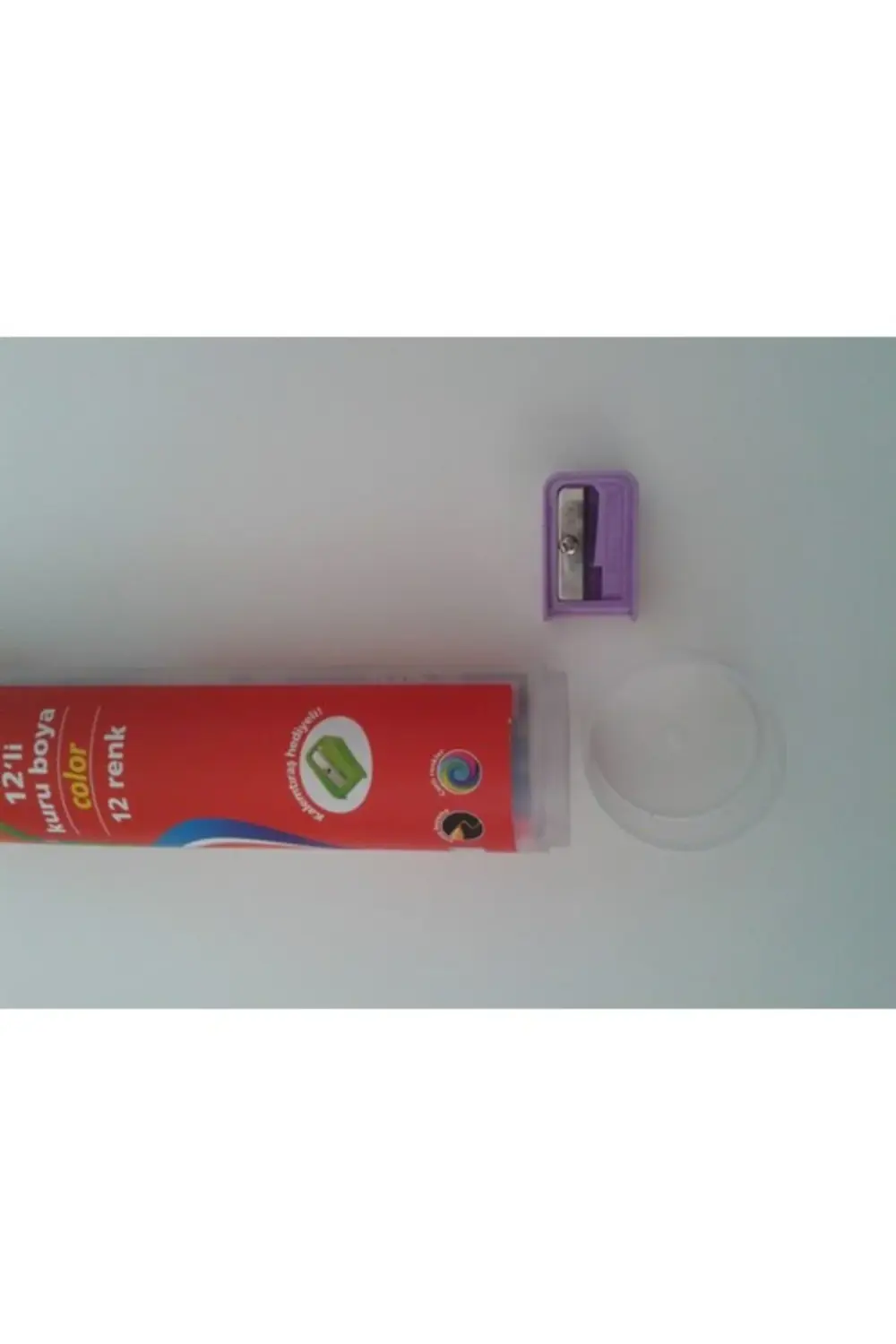 12 Lü Tüp Kuru Boya