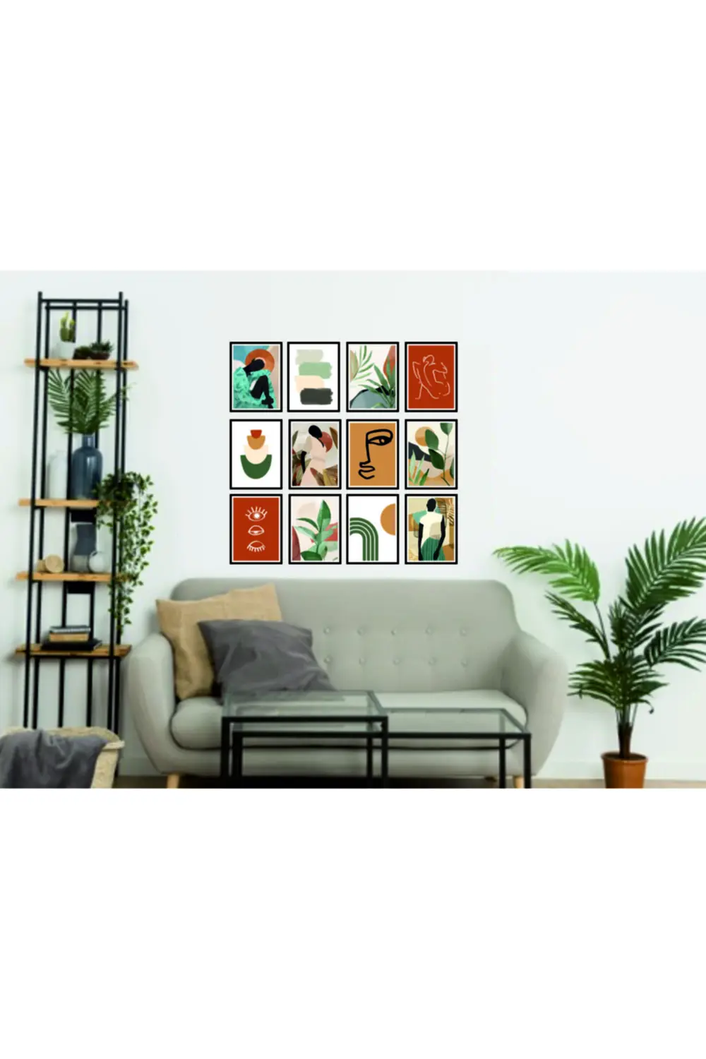 12 Parça 3 Mm Mdf Tablo Seti