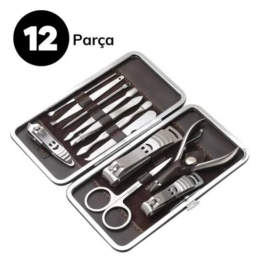 12 Parça Çanta Tipi Manikür Pedikür Tırnak Bakım Seti Bx40 Fiyatı, Yorumları ve Özellikleri