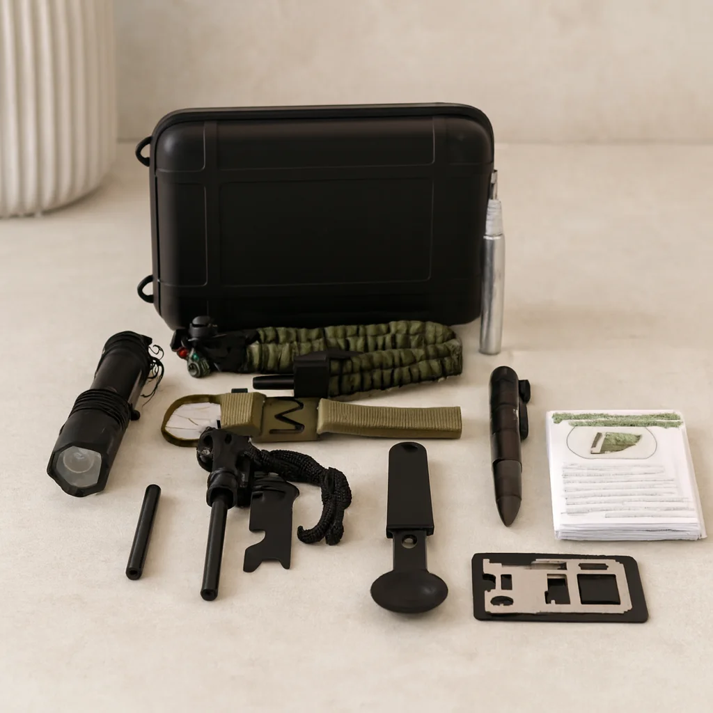 12 Parça Kamp ve Hayatta Kalma Seti (Survival Kit) Fiyatı, Yorumları ve Özellikleri