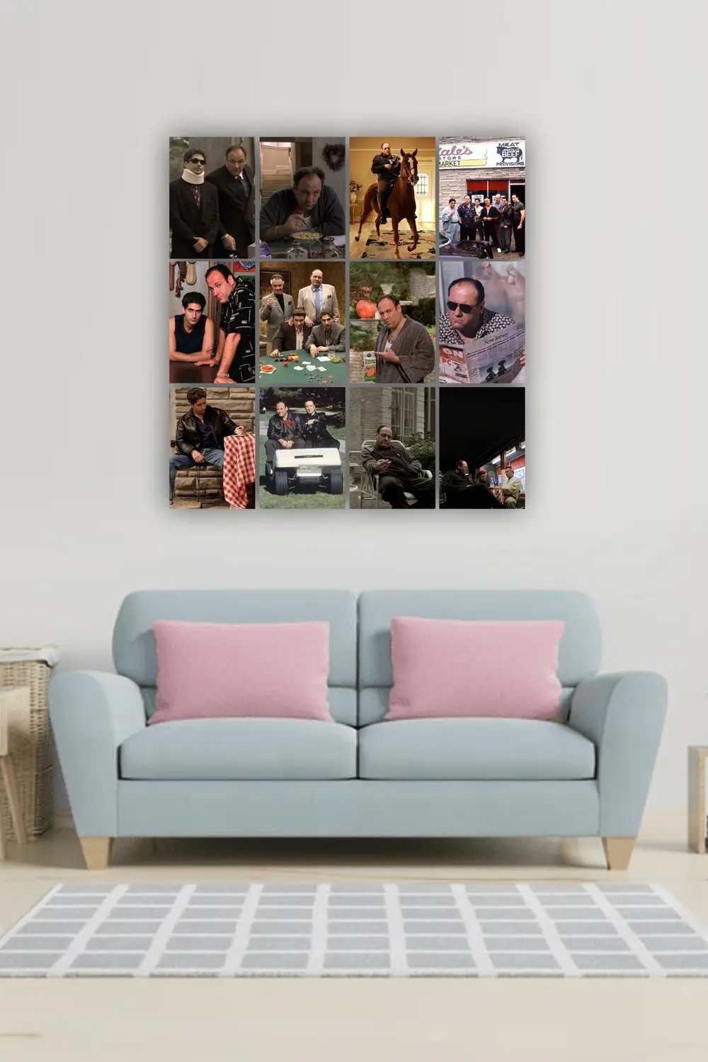 12 parça The Sopranos Dizi Görsel Çerçeve Görünümlü Mdf tablo Duv 12 parça The Sopranos Dizi Görsel Çerçeve Görünümlü Mdf tablo Duv