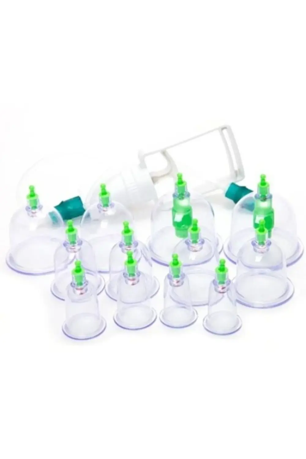 12 Parça Vakumlu Hacamat Kupa Çekme Seti