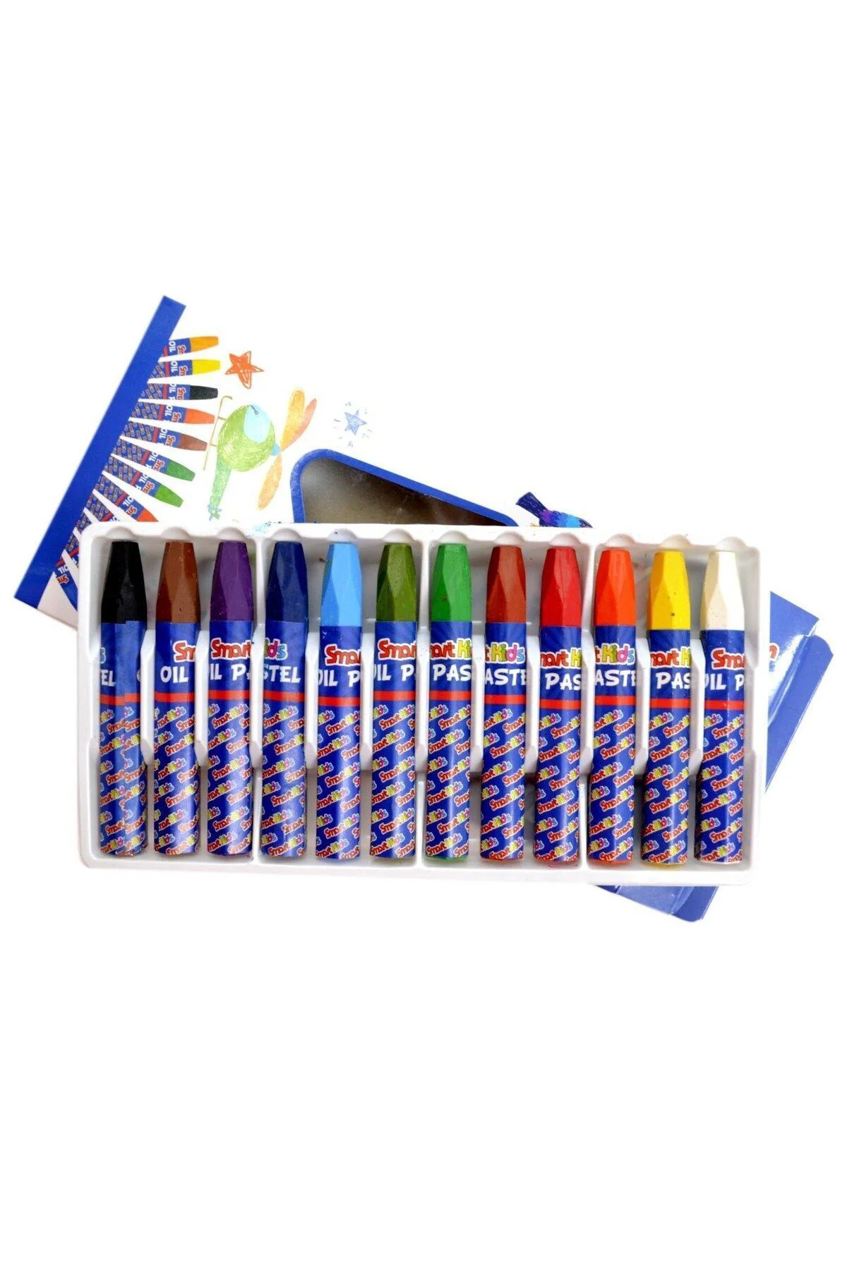 12 Renk Boyama Seti Kuru Sulu Pastel 3lü Ekonomik