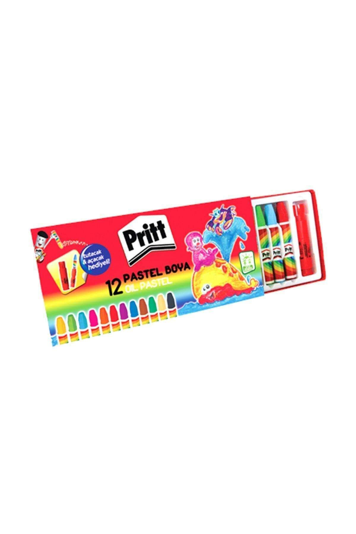 Pritt 12 Renk Pastel Boya Karton Kutu