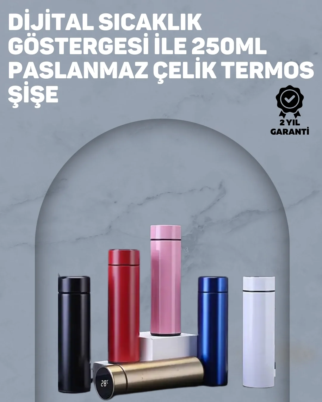 12 Saat Sıcak, 24 Saat Soğuk Tutabilen Paslanmaz Termos 12 Saat Sıcak, 24 Saat Soğuk Tutabilen Paslanmaz Termos