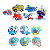 Ada Detox 12 Set - 42 Parça Tox Deniz Canlıları Ve Ulaşım Araçları 2+ Keçe 