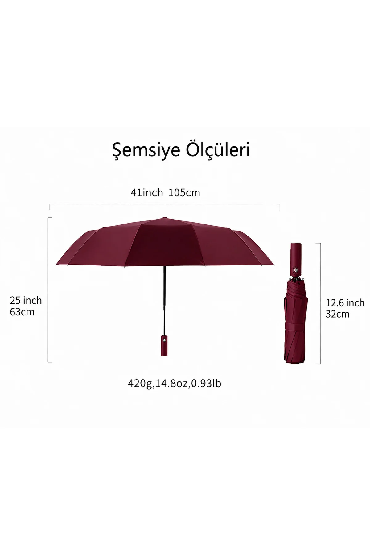 12 Telli Otomatik Şemsiye - Görsel 7
