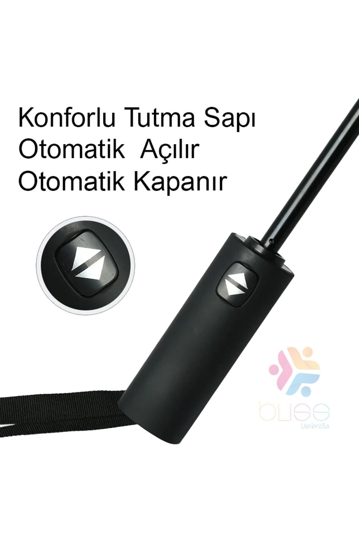 Bliss Umbrella 12 Telli Otomatik Şemsiye