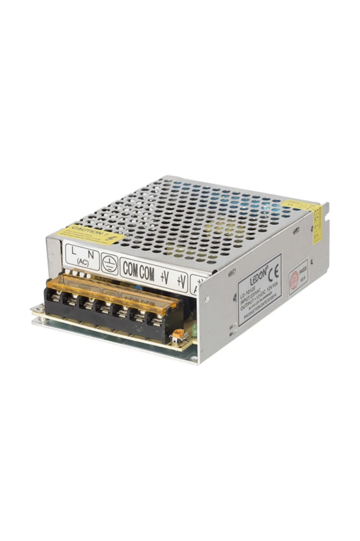 12 Volt - 10 Amper Metal Kasa Adaptör 12 Volt - 10 Amper Metal Kasa Adaptör