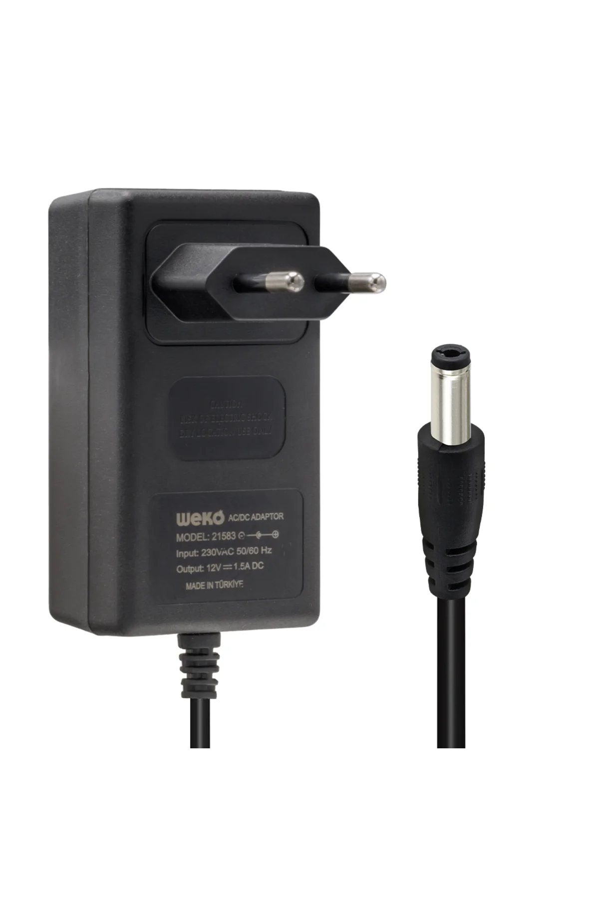 12 VOLT - 1.5 AMPER 5.5*2.5 UÇLU YERLİ ÜRETİM PLASTİK KASA PRİZ TİPİ ADAPTÖR (4619) 12 VOLT - 1.5 AMPER 5.5*2.5 UÇLU YERLİ ÜRETİM PLASTİK KASA PRİZ TİPİ ADAPTÖR (4619)