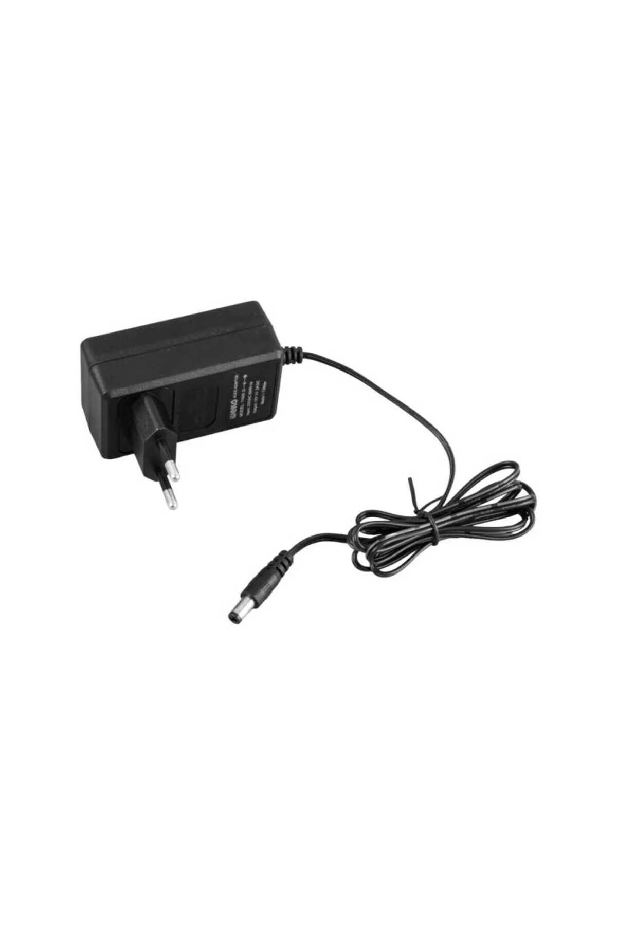 12 VOLT - 2 AMPER 5.5*2.5 UÇLU YERLİ ÜRETİM PLASTİK KASA PRİZ TİPİ ADAPTÖR