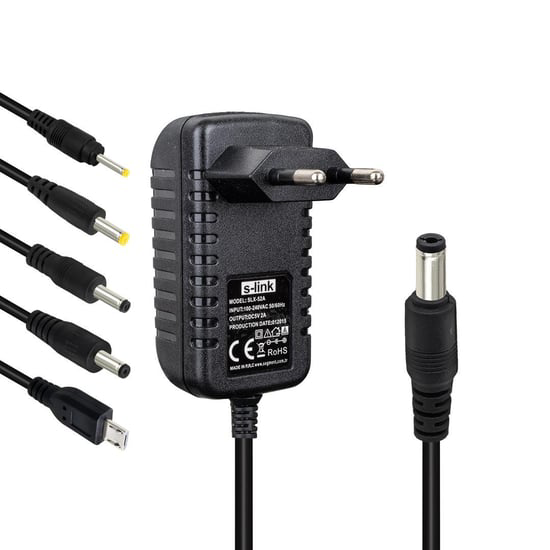 12 Volt - 2 Amper Çok Uçlu Telefon Tablet PC Akü Akıllı Şarj Adap