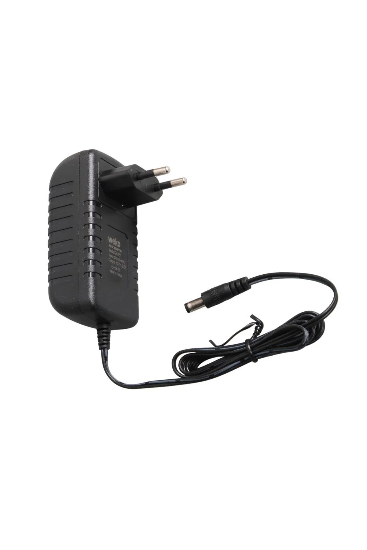 12 Volt - 2.5 Amper 5.5*2.5 Uçlu Yerli Üretim Plastik Kasa Priz T