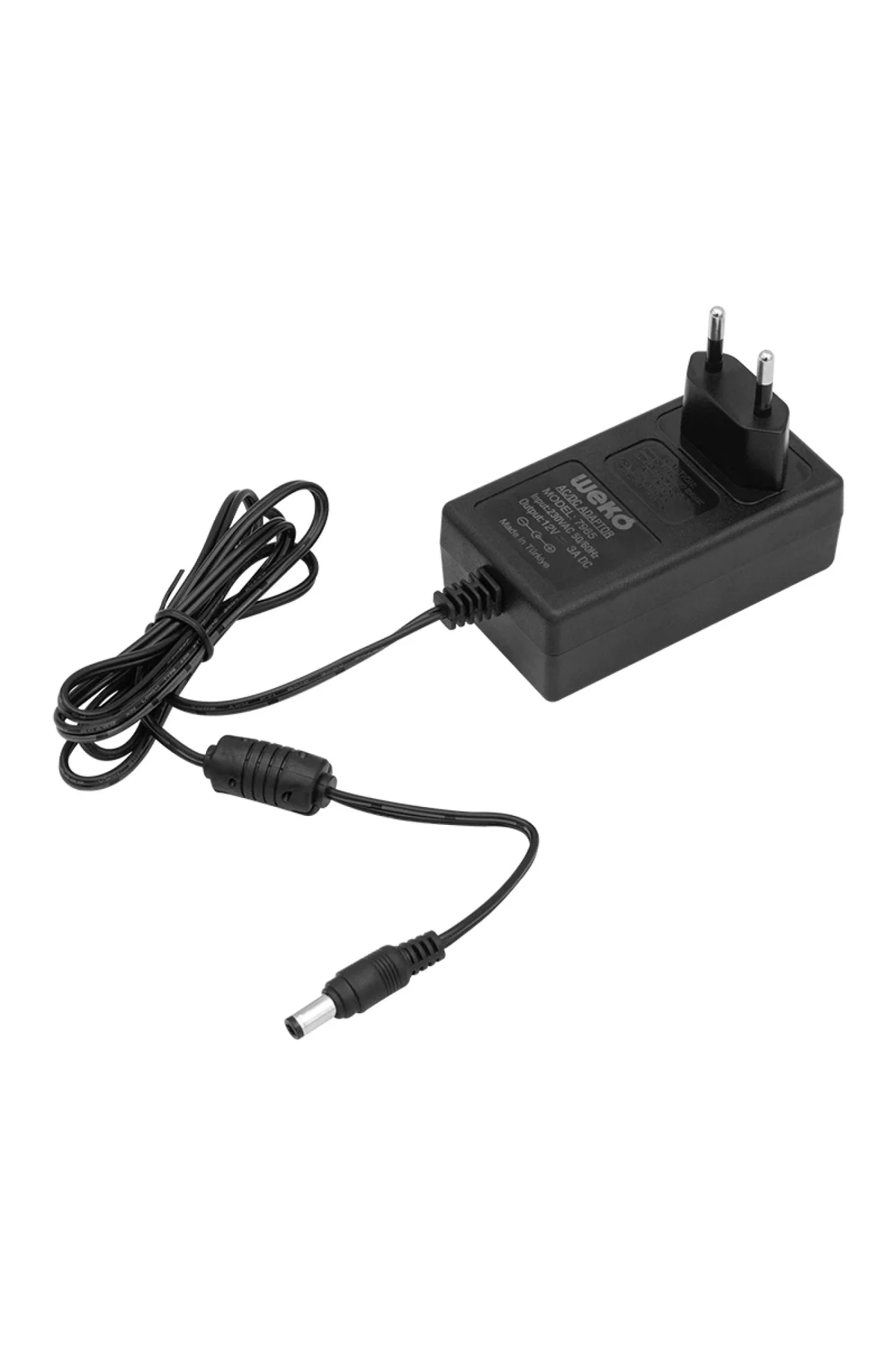 12 Volt - 3 Amper - 36 Watt 5.5*2.5 Uçlu Plastik Kasa Priz Tip Ad