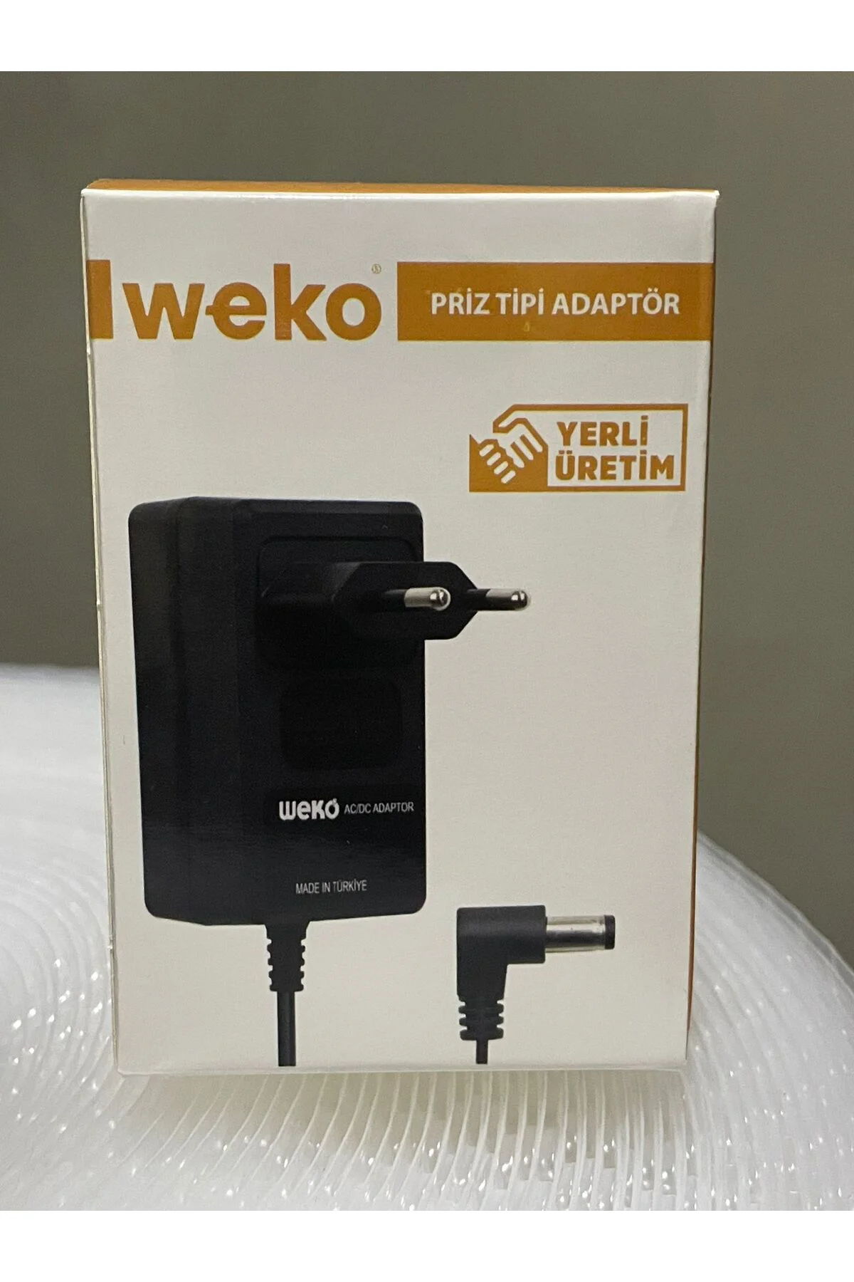 12 Volt 3 Amper 36 Watt 5.5x2.5mm Plastik Kasa Adaptör ( Kutulu )