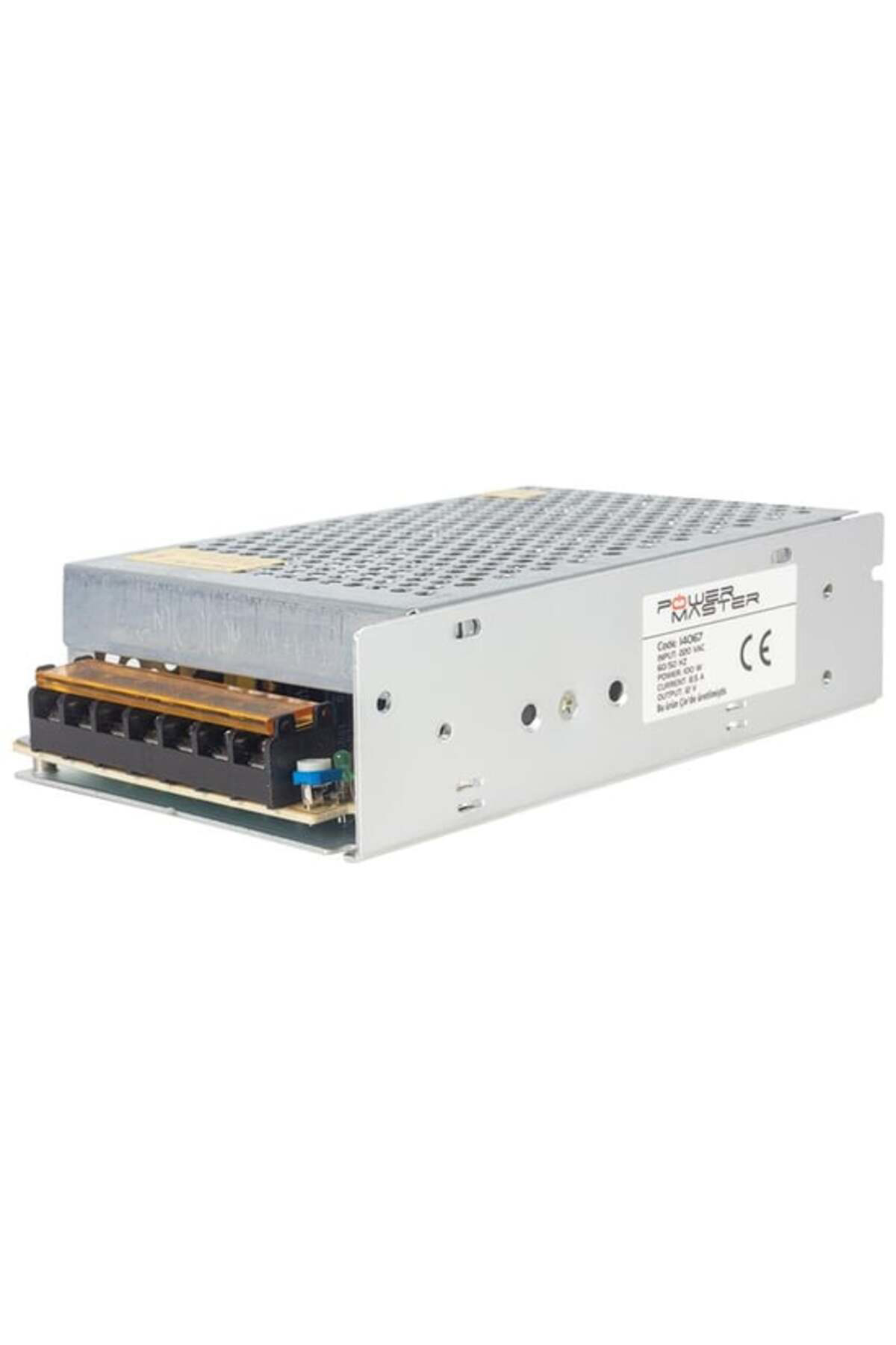 12 Volt - 8.5 Amper - 100 Watt Metal Kasa Adaptör (16*9.7*4)