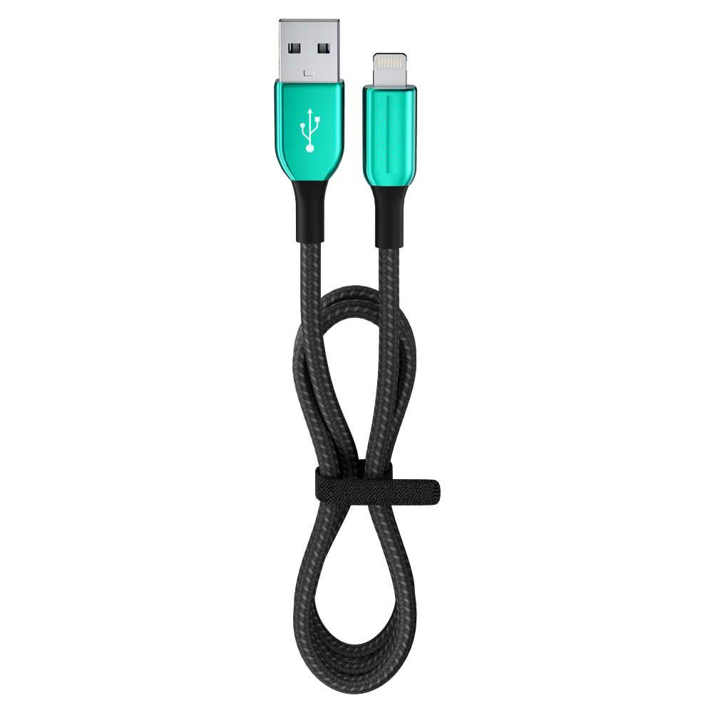 12 Watt 2.4A Usb-A To Lightning 1.2M Hızlı Şarj Kablosu Yeşil FC3