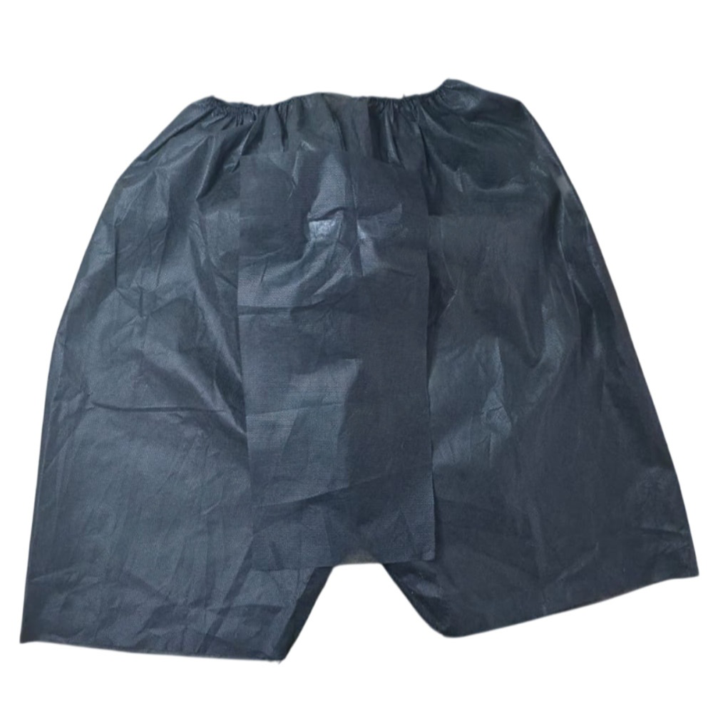 120 Adet Battal Boy Kapaklı Hasta Muayene Kolonoskobi Siyah Tela 