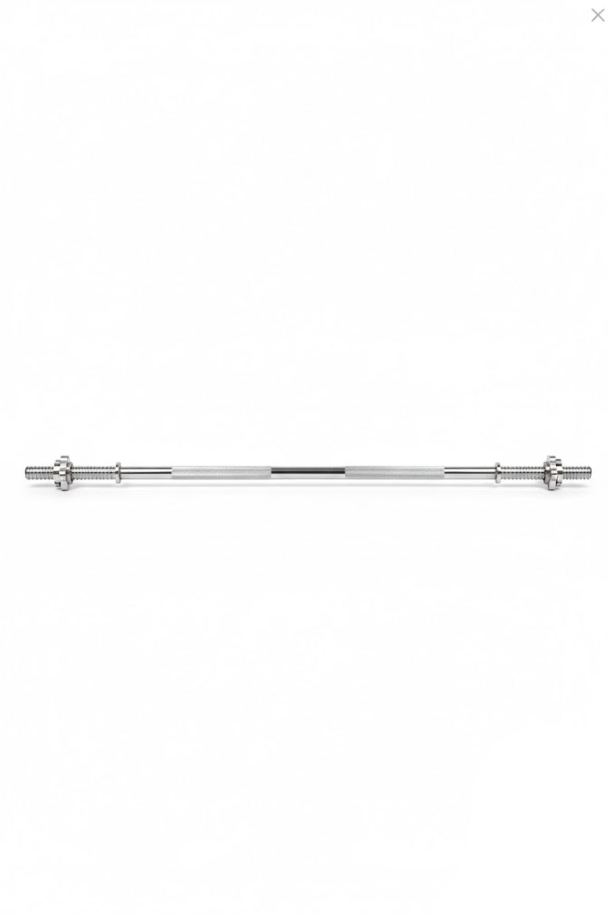 Delta 120 Cm Düz Krom Halter Barı | Plaka İçin Bar , İçi Dolu Uzun Ağır