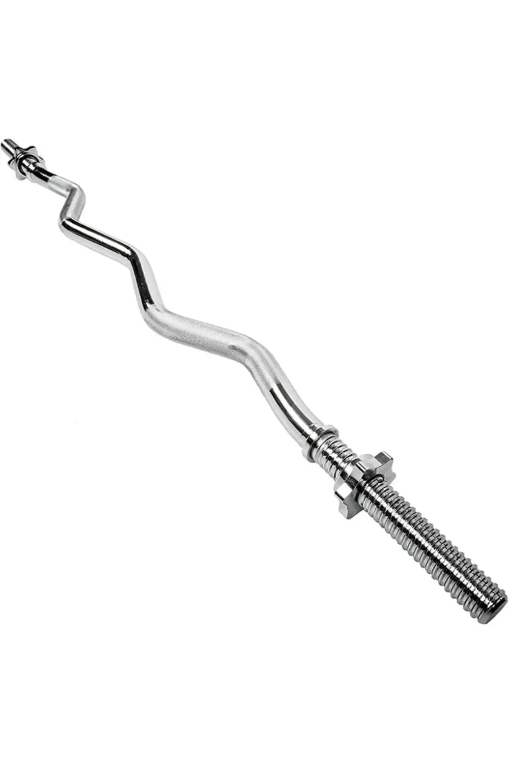 120 Cm İçi Full Dolu Halter Barı Krom Bar Z Şeklinde Halter Dambı