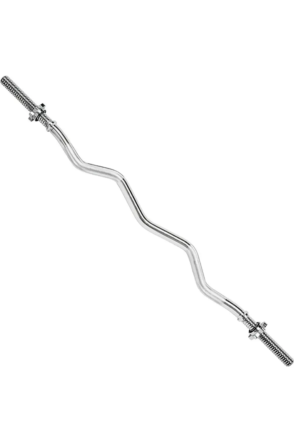 120 Cm İçi Full Dolu Halter Barı Krom Bar Z Şeklinde Halter Dambı