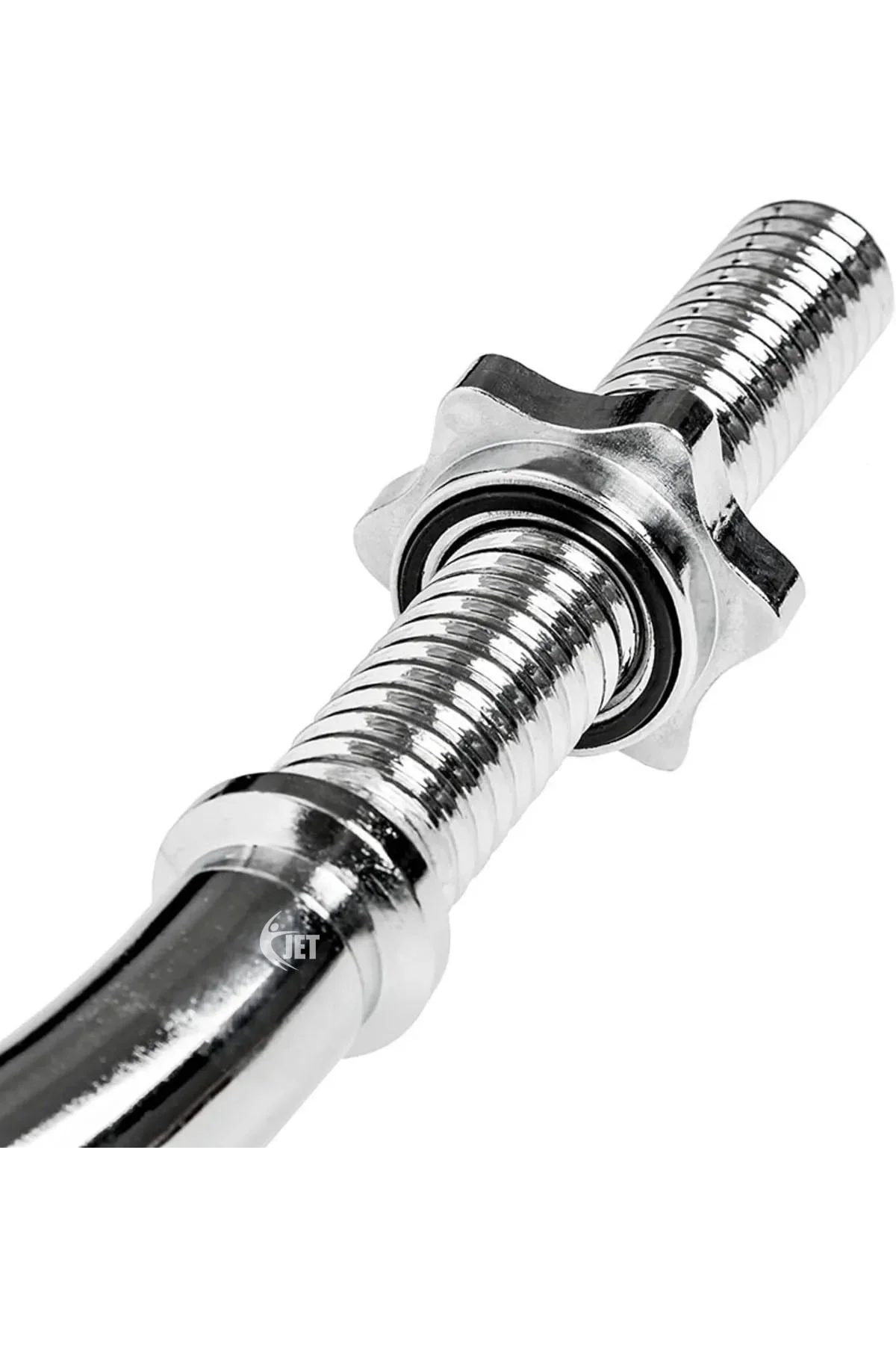 120 Cm İçi Full Dolu Halter Barı Krom Bar Z Şeklinde Halter Dambı