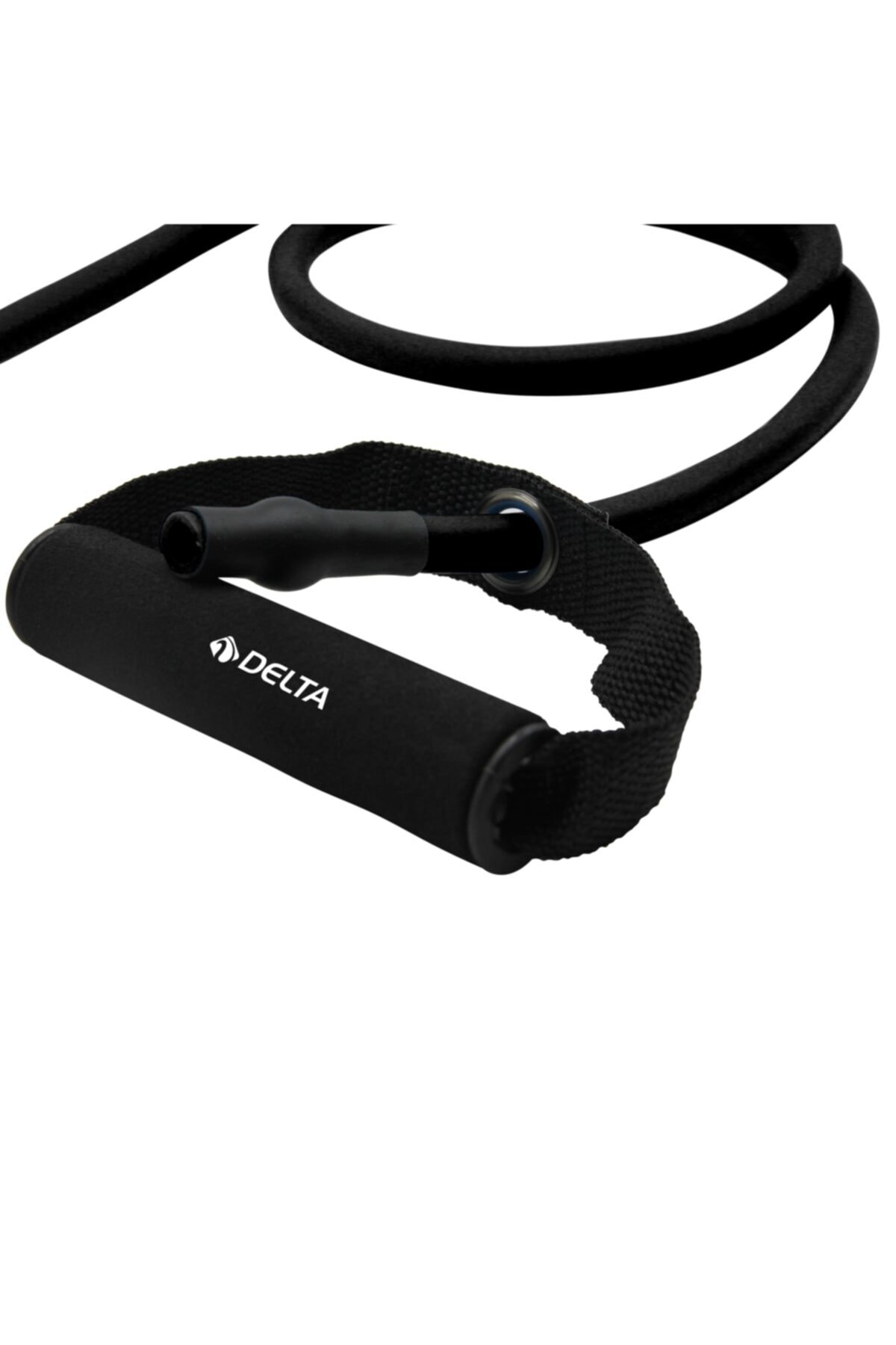 Delta 120 Cm Tutacaklı Tam Sert 9*13 Mm Pilates Direnç Lastiği