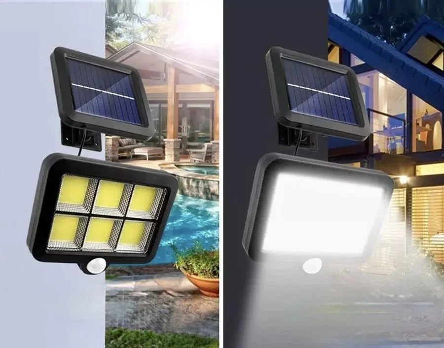 120 Cob LED Solar Panelli 3 Modlu Duvar Lambası - Uzaktan Kumandalı MZ-302K Fiyatı, Yorumları ve Özellikleri