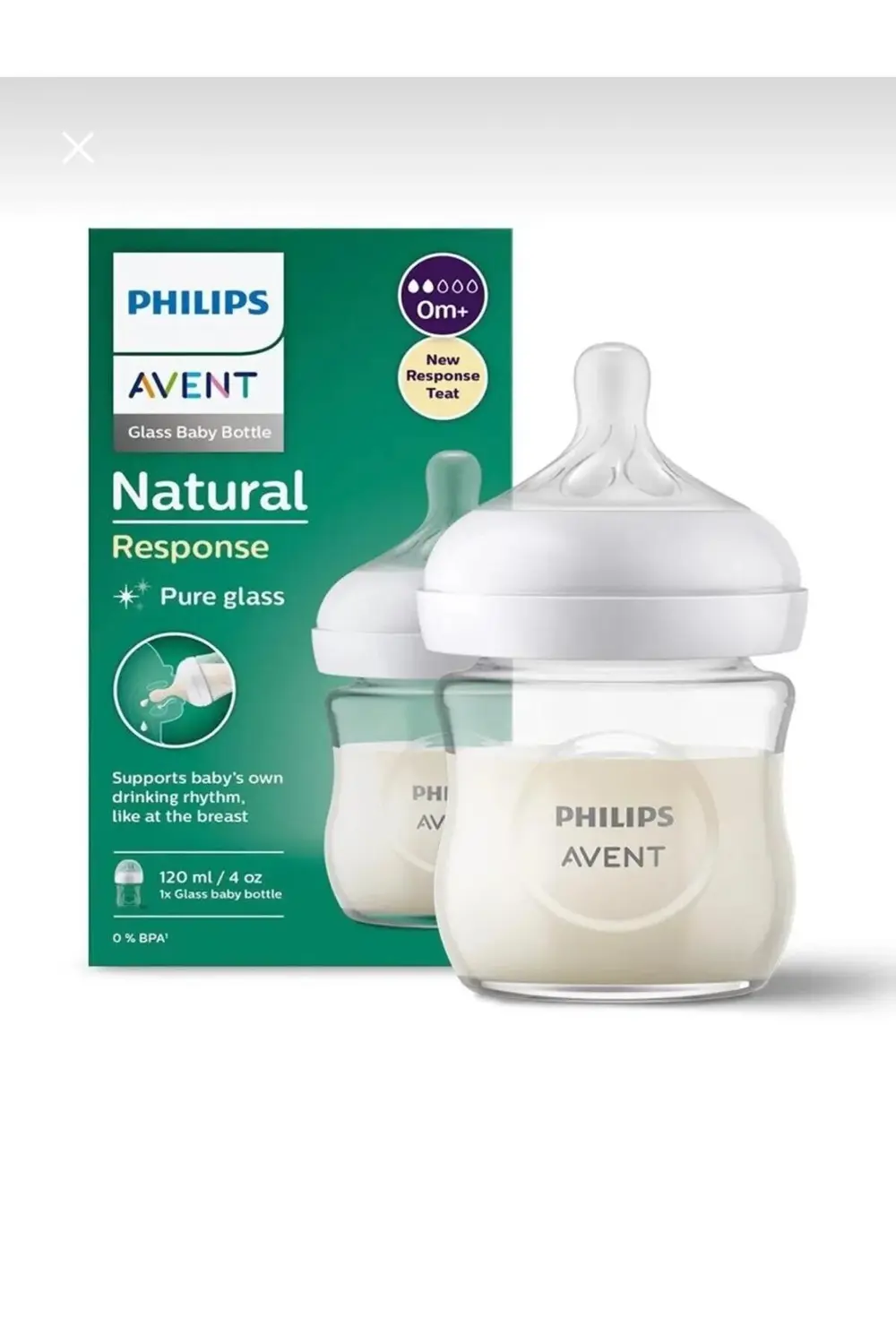 120 ml Naturel Cam Biberon