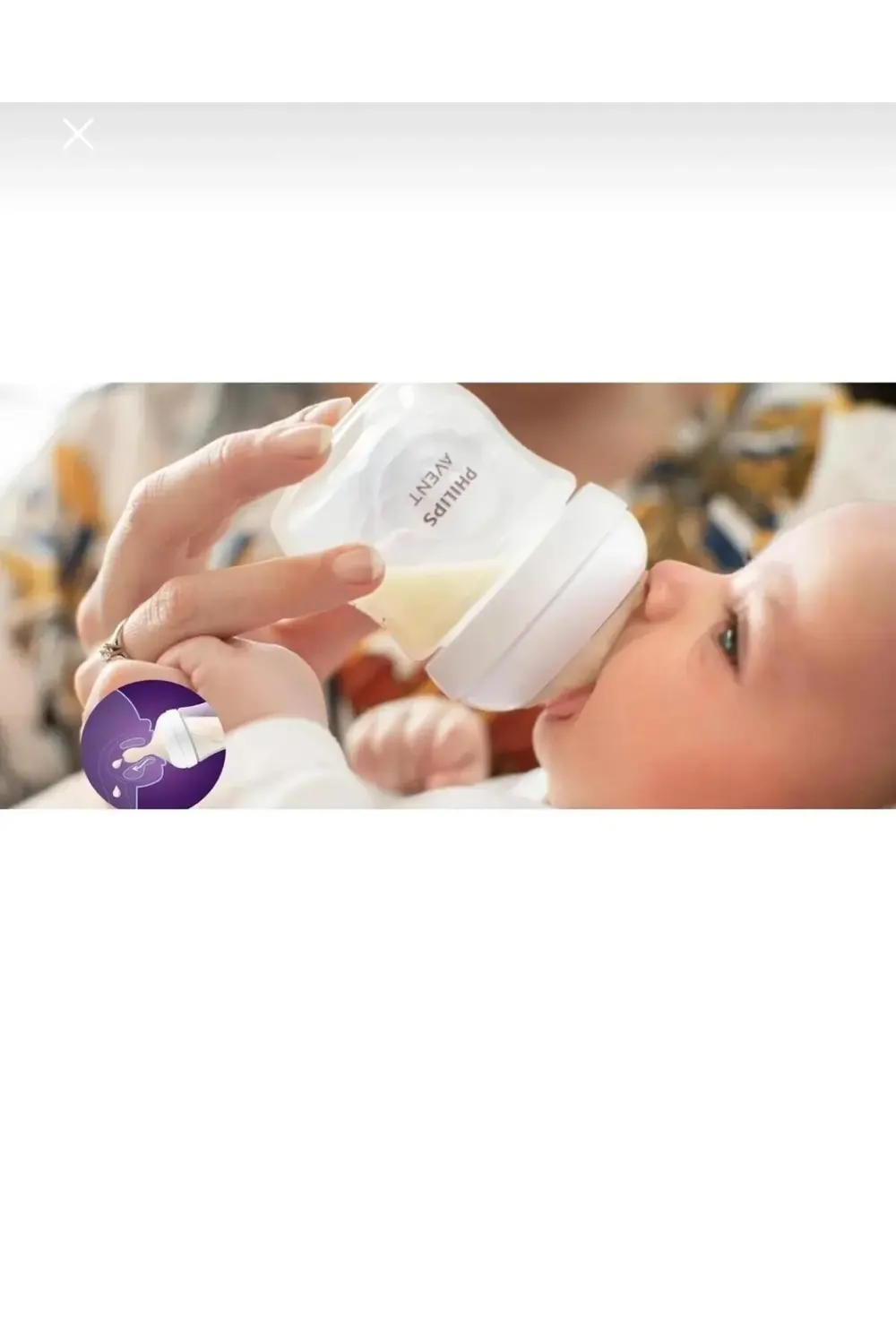 120 ml Naturel Cam Biberon