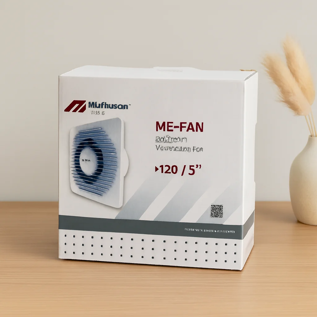 120 mm Banyo Tuvalet Havalandırma Aspiratörü 15W 120 m³/h 120 mm Banyo Tuvalet Havalandırma Aspiratörü 15W 120 m³/h