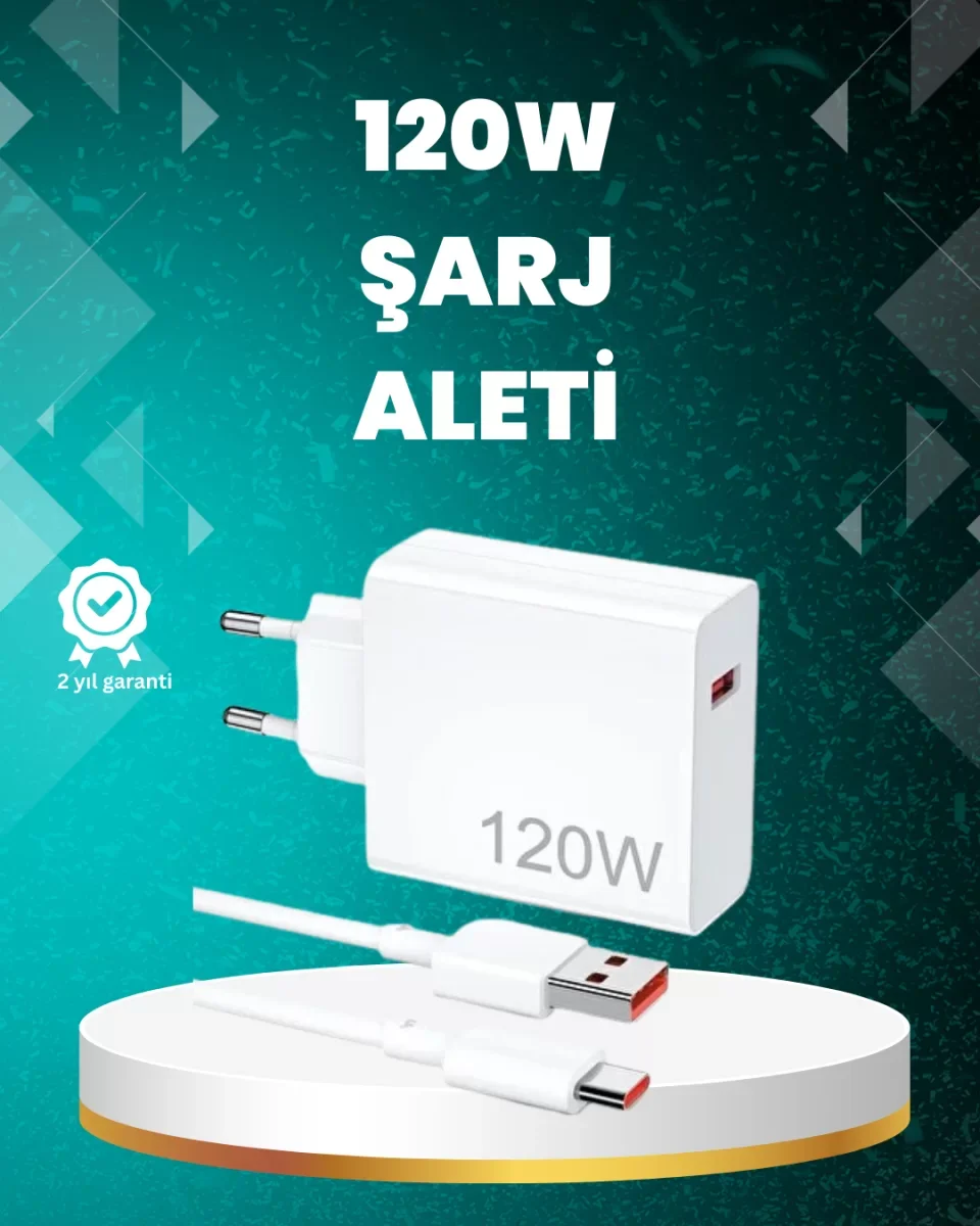 120 Watt Güçlü Hızlı Şarj Adaptörü Huawei P30 P40 Mate 20 Pro Uyu