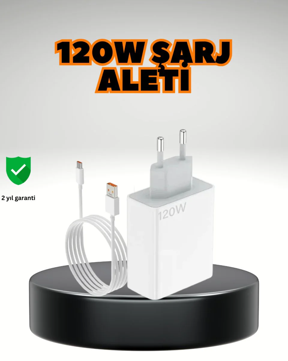120 Watt Ultra Hızlı Şarj Seti Realme 7 8 9 Pro Uyumlu Turbo Güç ve Hızlı Şarj Cihazı