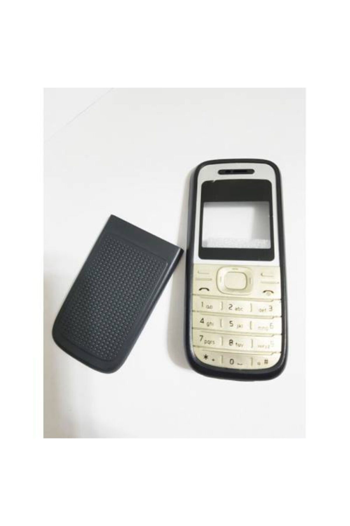 Nokia 1200 1208 Siyah Kapak