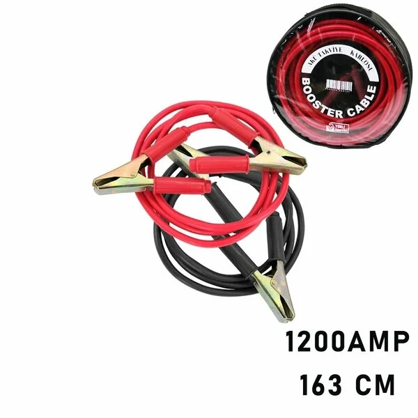 1200 Amper Akü Takviye Kablosu 1.63mt - Pencereli Bez Çantalı Bx40 Fiyatı, Yorumları ve Özellikleri