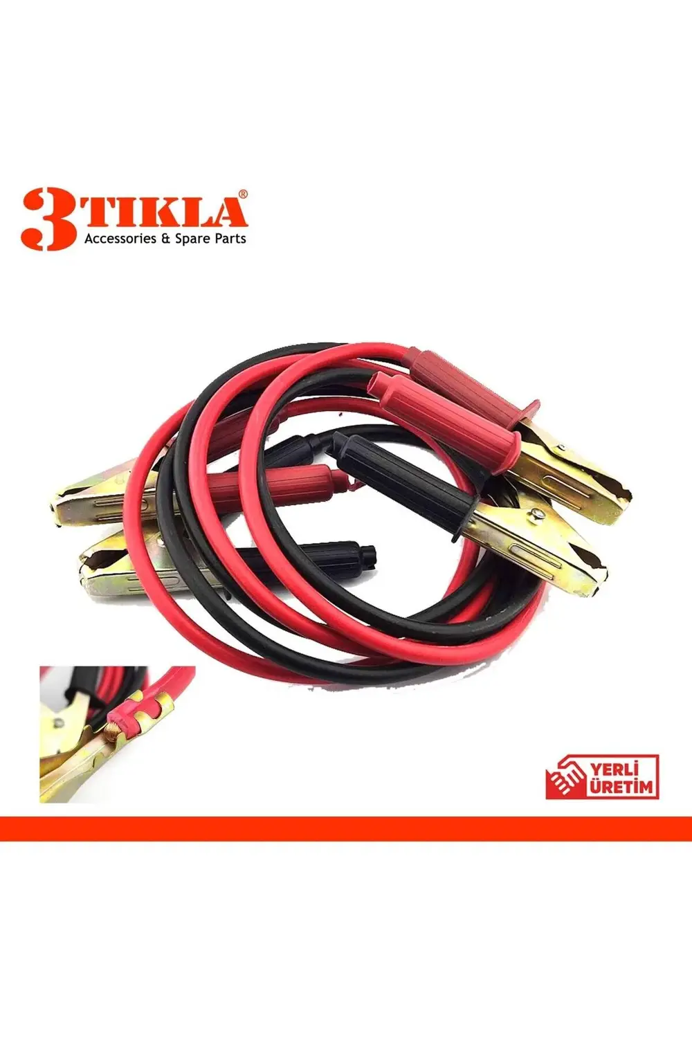 1200 Amper Profesyonel Akü Takviye Kablosu, Akü Aktarma Kablosu
