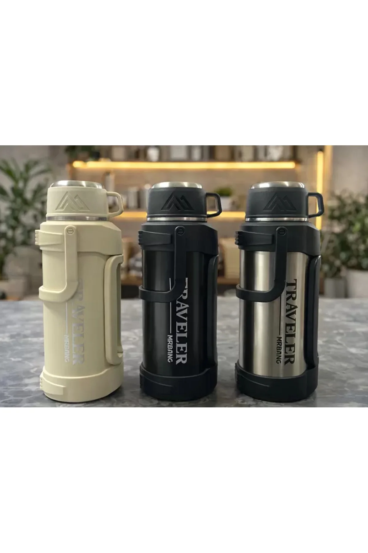 1200 ml Çift Katmanlı Vakumlu Paslanmaz Çelik Termos