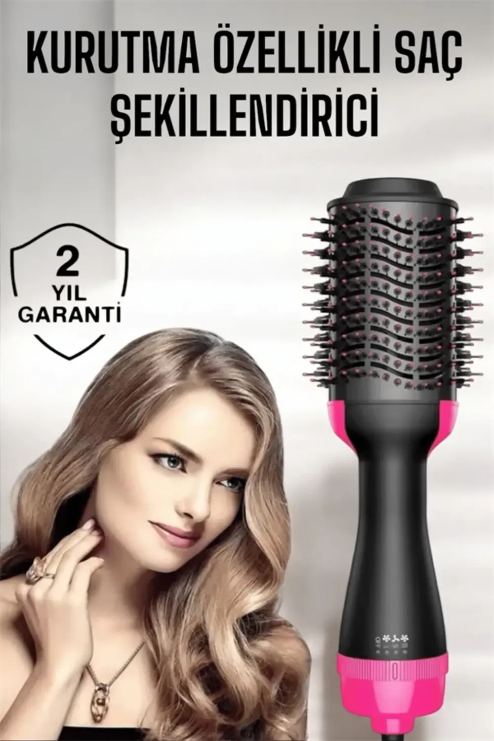 1200 Watt Gücünde, Negatif İyon Teknolojili, 3 Isı Kademeli Fön T