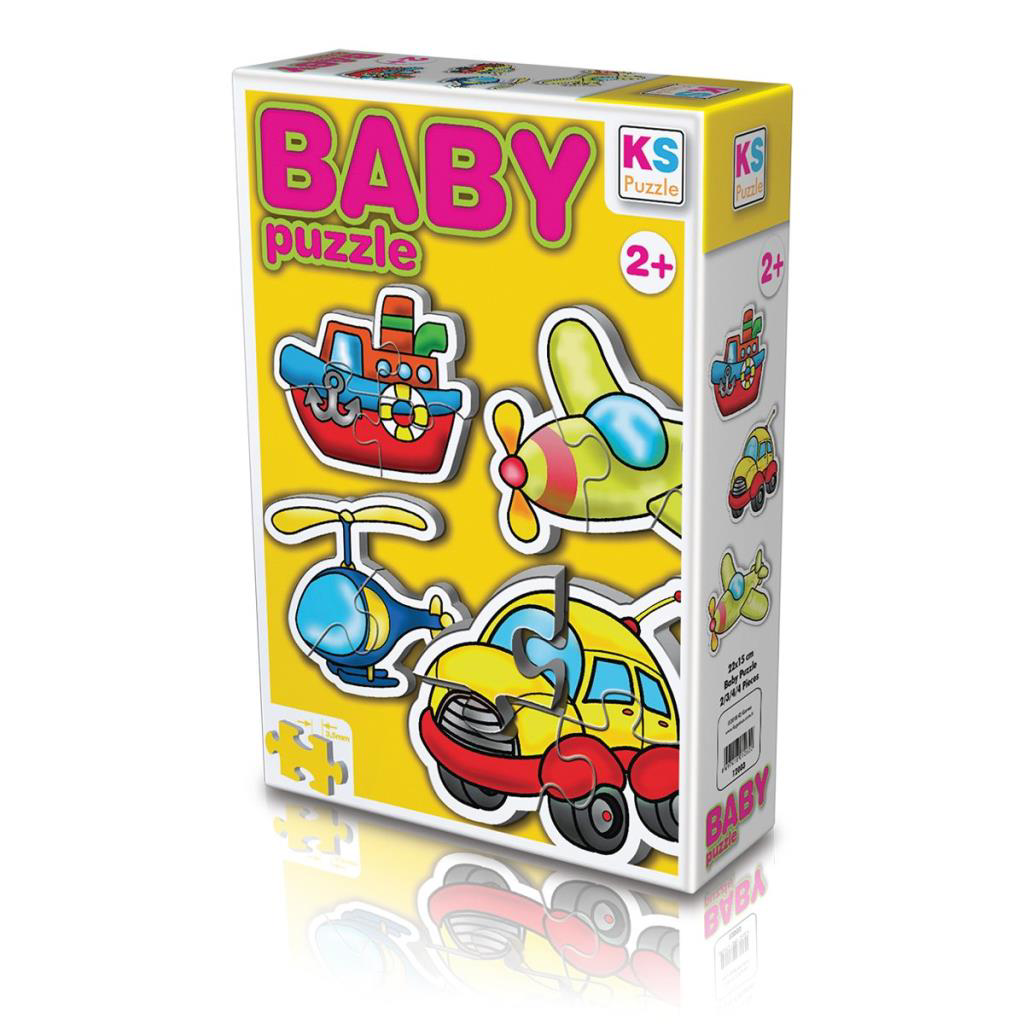12003 Baby Puzzle - Ulaşım Araçları / 15 Parça Puzzle / +2 yaş 12003 Baby Puzzle - Ulaşım Araçları / 15 Parça Puzzle / +2 yaş