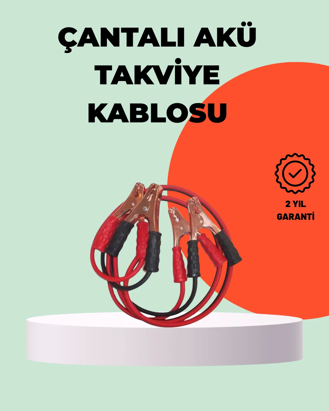 1200A Takviye Kablosu Araç Acil Yardım 2 Metre Güçlü Maşa Fiyatı, Yorumları ve Özellikleri