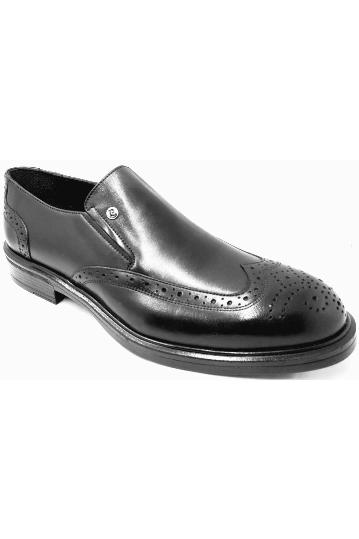 Pierre Cardin 120723 Siyah Kışlık Kauçuk Taban Erkek Ayakkabı