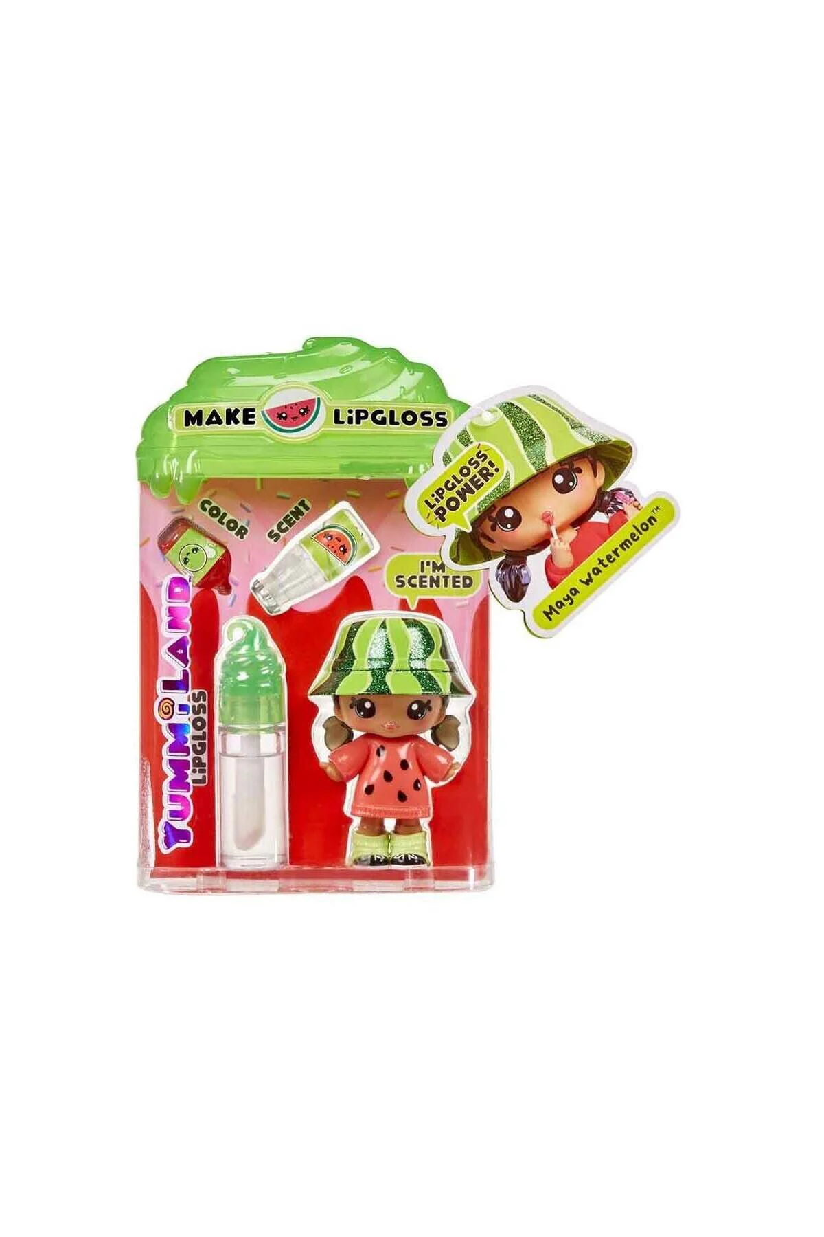 120780 Yummiland Maya Watermelon Bebeği Ve Dudak Parlatıcısı