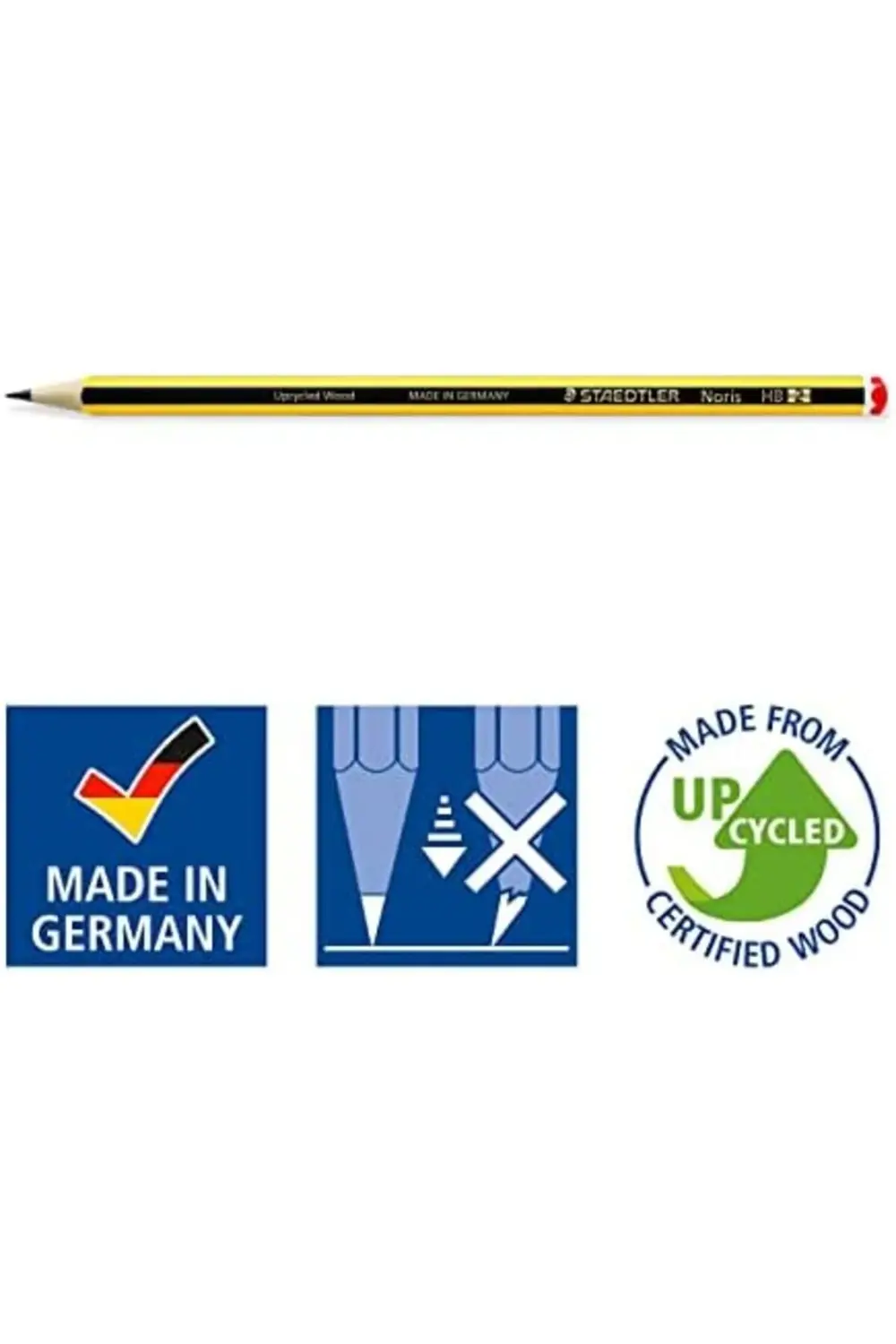 120S Bk5D Noris Kurşun 5'li Blister 2B, B, Hb, H, 2H 1178367