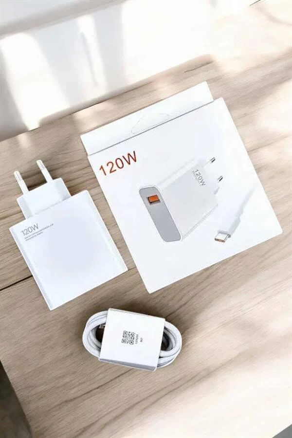 120W Hızlı Şarj Aleti Type-C Turbo - Güvenli ve Pratik Şarj Çözümü