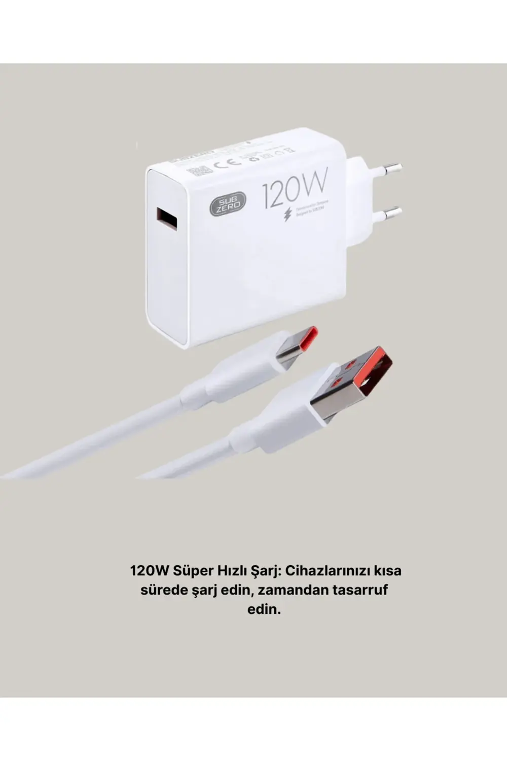 120W Mi Turbo Akıllı Tanıma Çipli Hızlı Şarj Cihazı Taşınabilir v